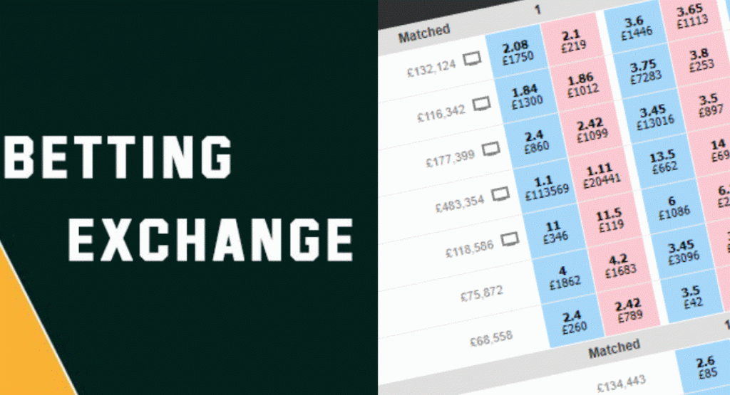 betting exchange work